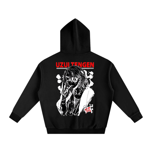 Sound Hashira Inspired Streetwear Hoodie – Flashy Japanese Kanji Design