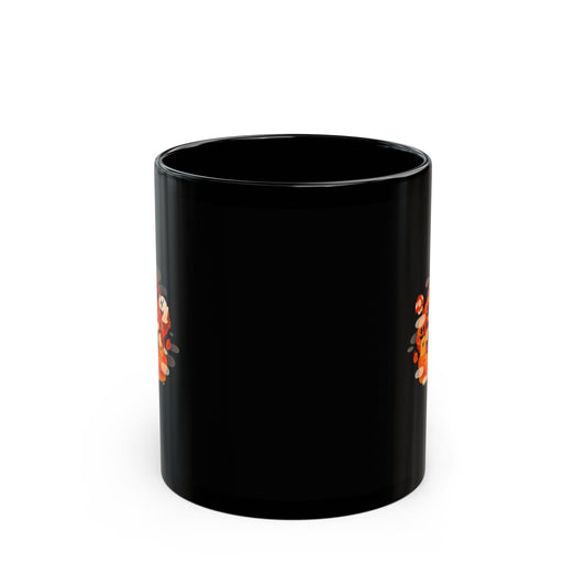 Mushroom Eater Black Mug (11oz, 15oz)