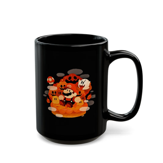 Mushroom Eater Black Mug (11oz, 15oz)